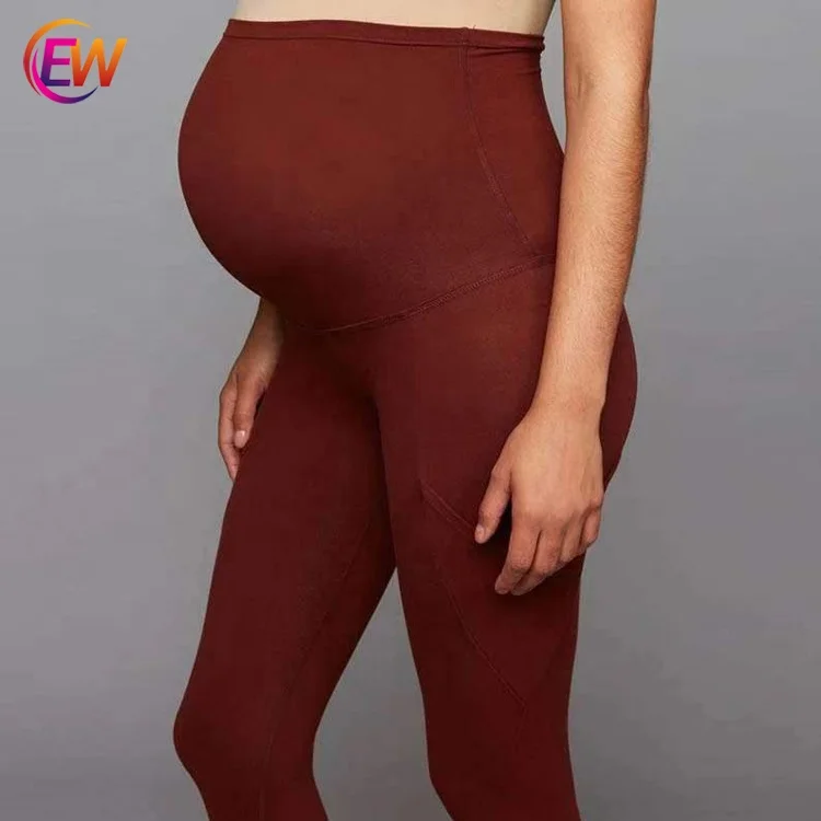 Оптовая продажа OEM & ODM эластичные Леггинсы для беременных с высокой
