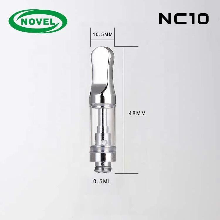 
.5 ml Japan Ceramic Coil gold custom glass oil cartomizer vape tank cbd cartridge 1ml 