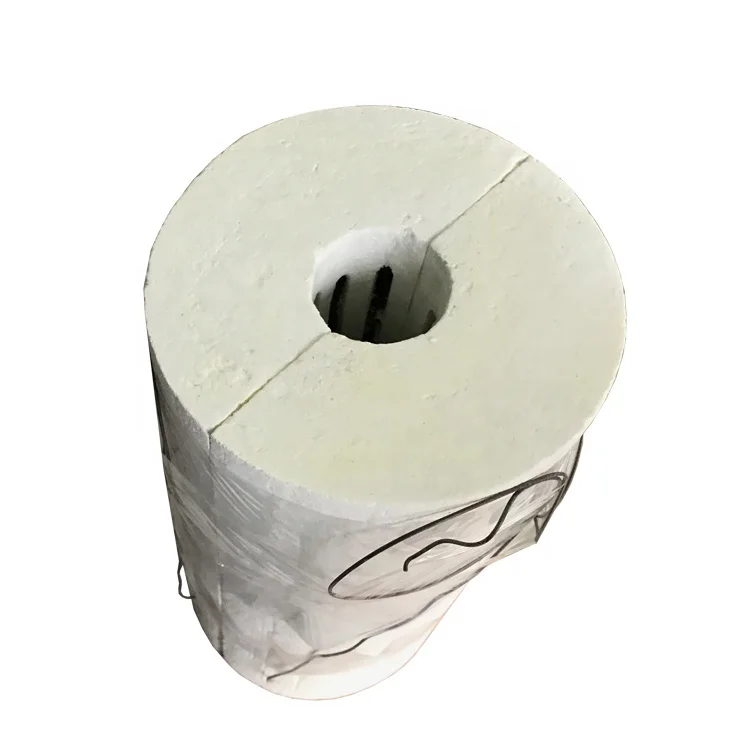 1200 degree heating furnace parts split Alumina ceramic fiber chamber for tube furnace