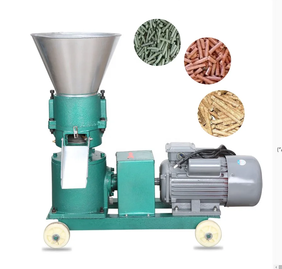 Hot selling home use animal feed pellet press animal feed pelletizer machine animal feed granulator