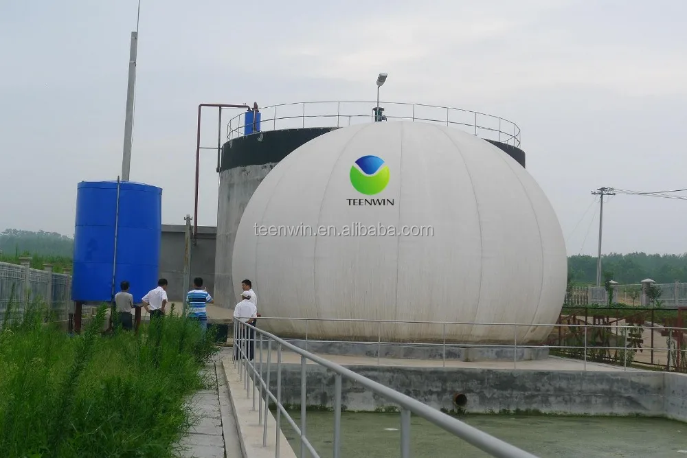 Двойной мембранный резервуар для хранения биогаза Teenwin