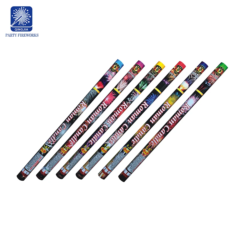 SP2106 1 inch 6 shots fireworks roman candle factory