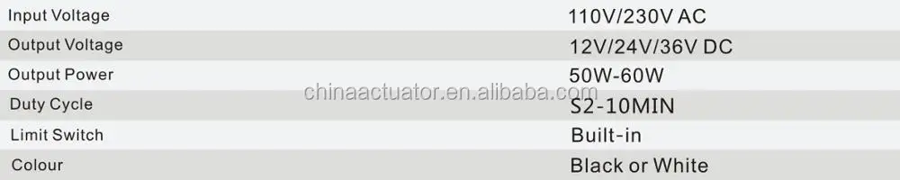 Linear actuator control box JS35KA-3