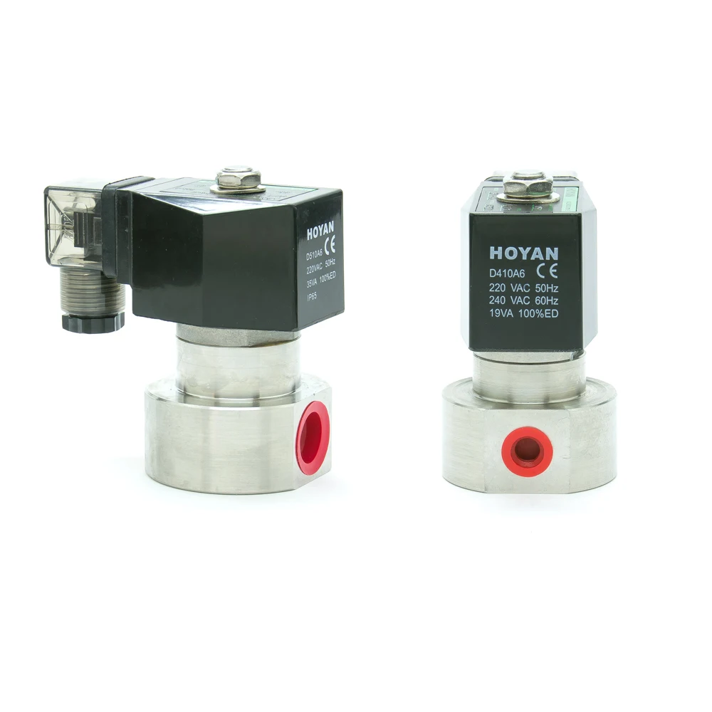 SPG-10 1/2in 3/8 inorifice 10mm 0.5-100bar  water  air high pressure solenoid valve