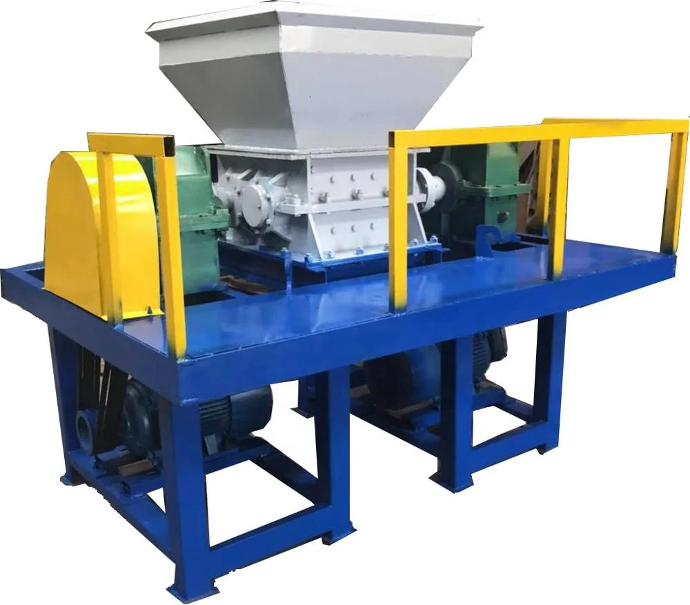 Промышленный измельчитель картона с двумя валами/Измельчитель для отходов деревянных поддонов