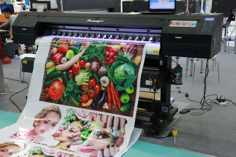 Funsunjet FS-1700 car wrapping thunderjet a1802s eco solvent printer