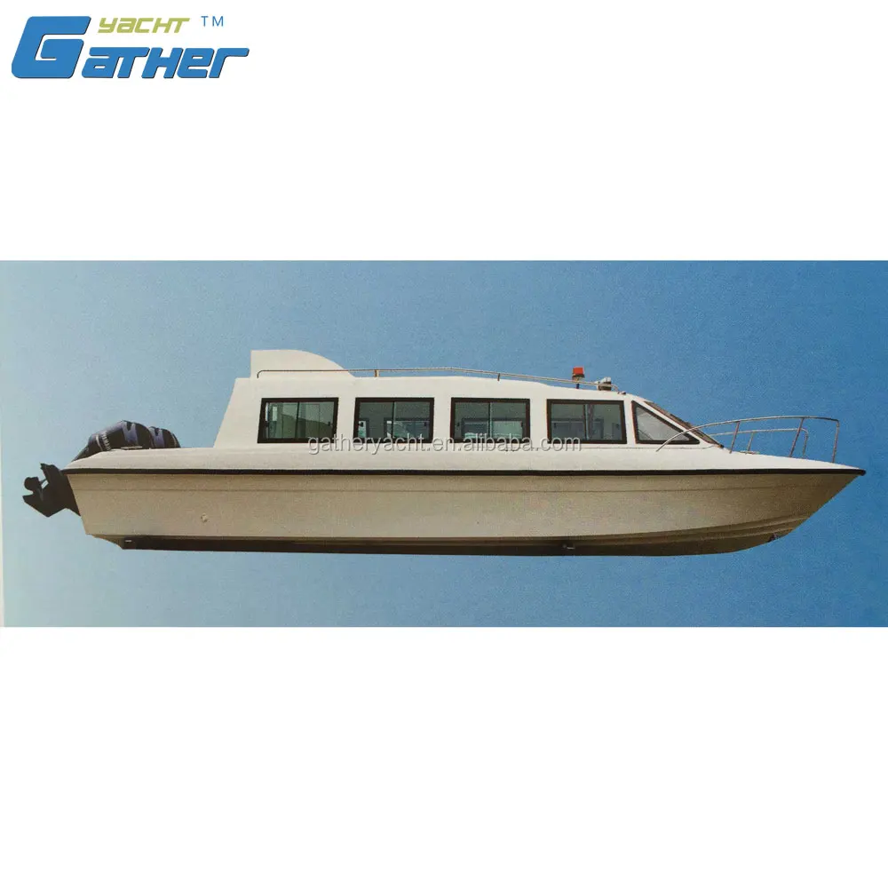 Gather yacht low price professional Fiberglass Boat Building