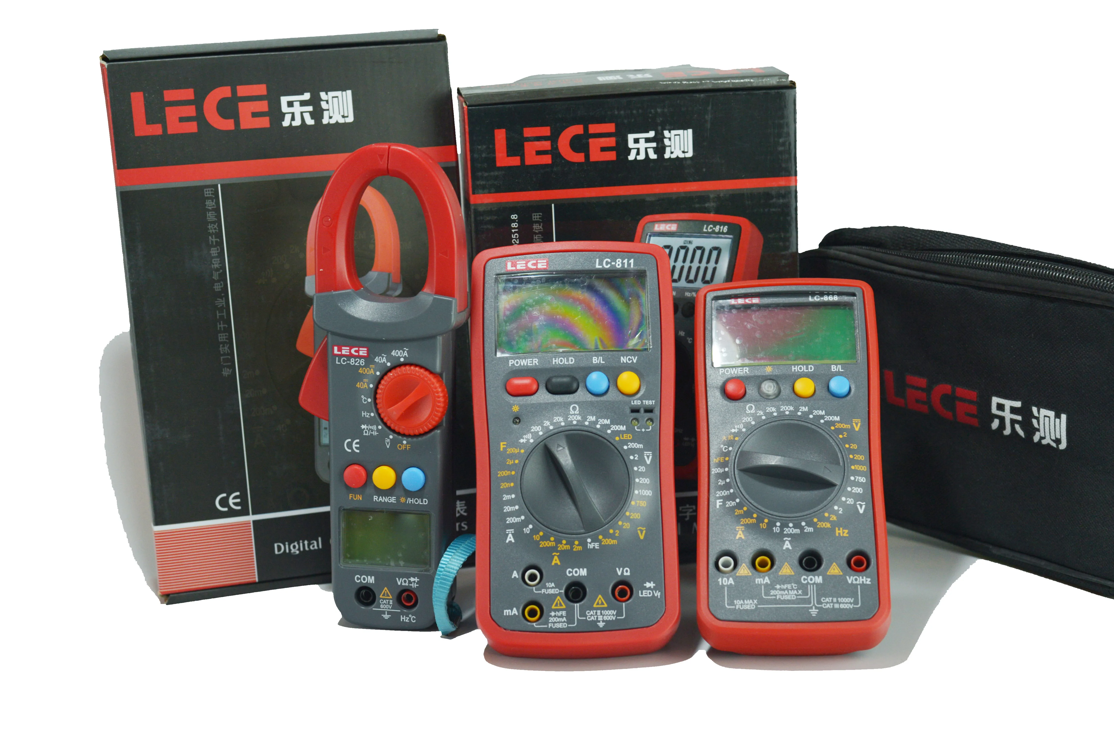 LECE823 Wholesale Best Quality Digital Clamp Multimeter Digital Clamp-on Multimeter