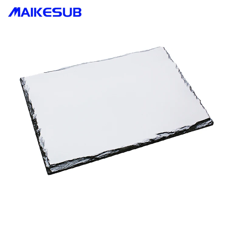 Сублимационный рок сланец оптовая продажа, сублимационная пустая фотография Прямоугольная форма рок сланец сублимационная рамка для фотографии на день рождения ребенка