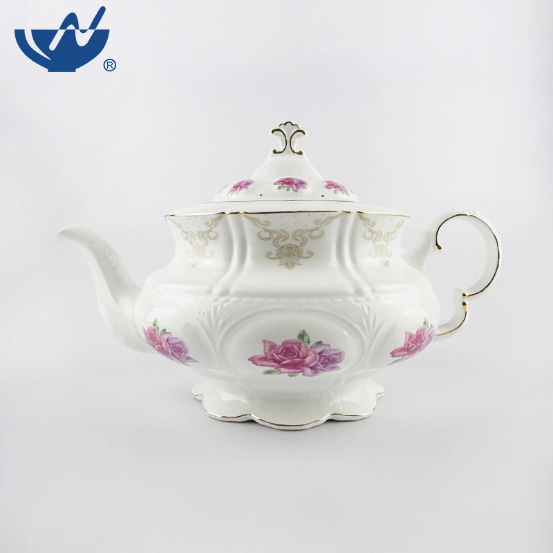 Modern Simple Hotel Bone china Drinkware Ceramic Vintage Turkish Tea Set