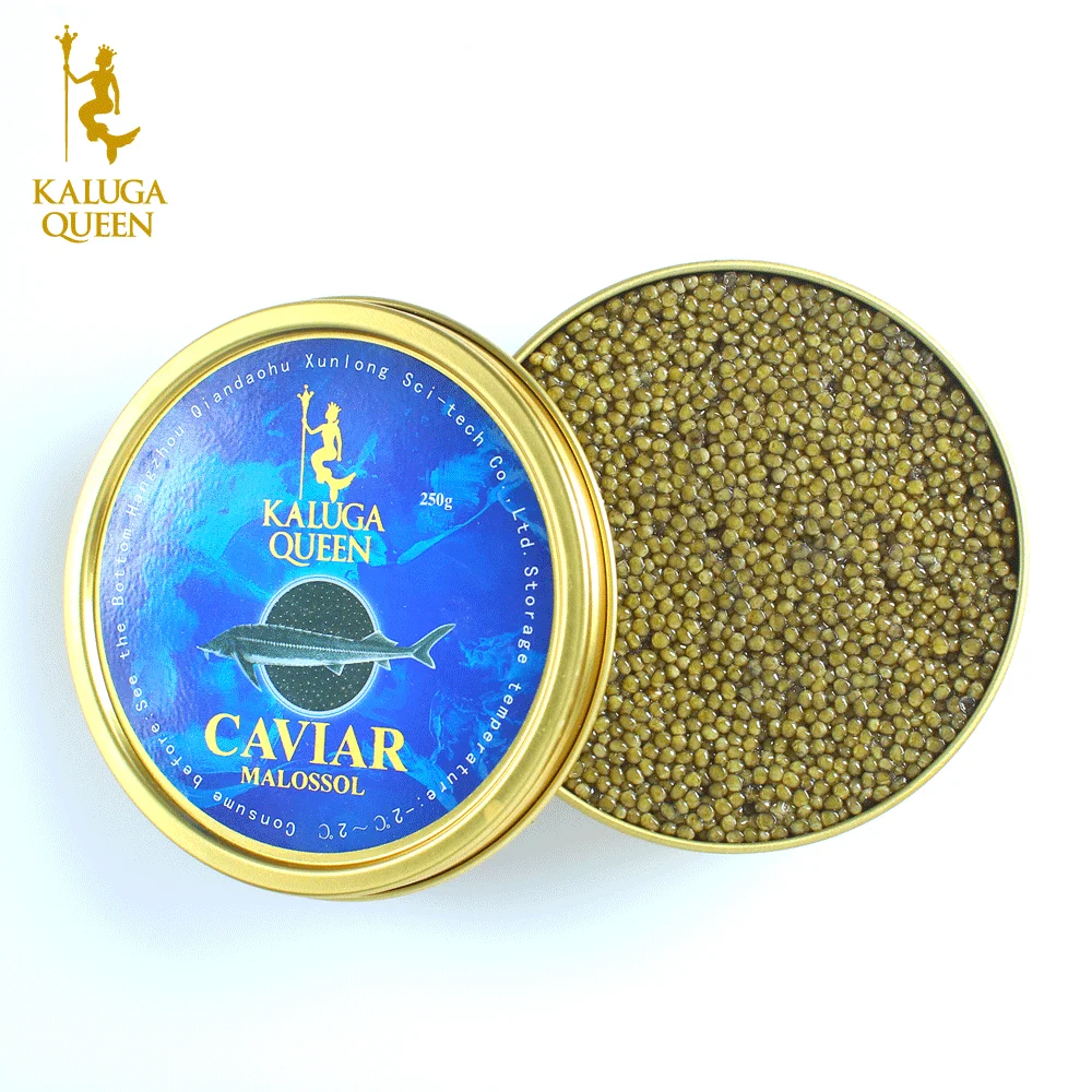 
250g Russian black Sturgeon Caviar Malossal Imperial Royal 