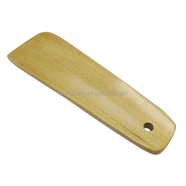 Factory Price Natural Wooden Mini Household Back Scratcher Shoe Horn for Kids Adult