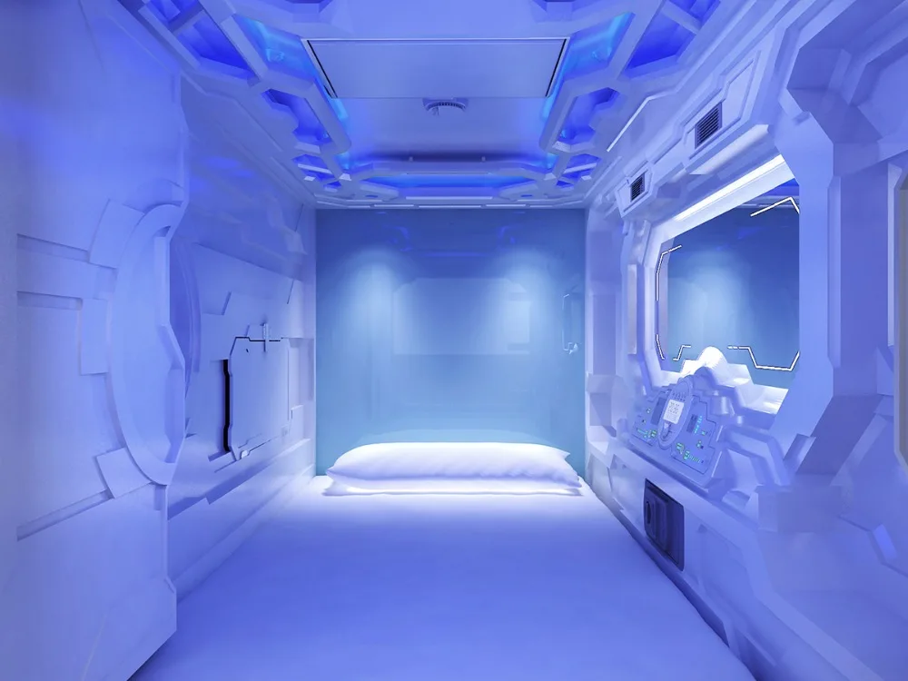 capsule hotel bed capsule bunk bed soundproof capsule bed/Nap pod/sleeping bed