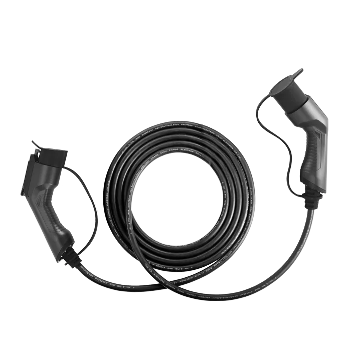 CE Mode 3 IEC 62196 Type 2 EV Connector 3 phase 16a electric car ev charging cable