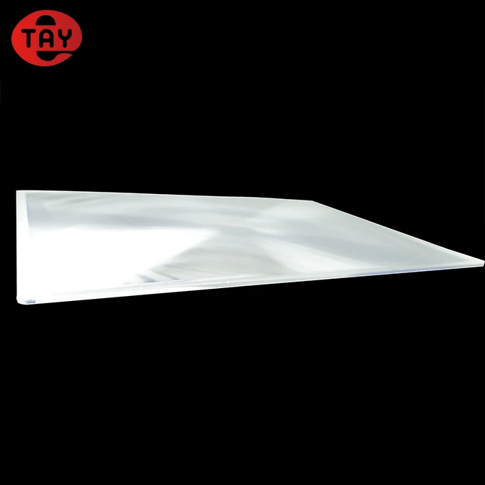 Hot sale square shaped whole page large pmma fresnel lens magnifier