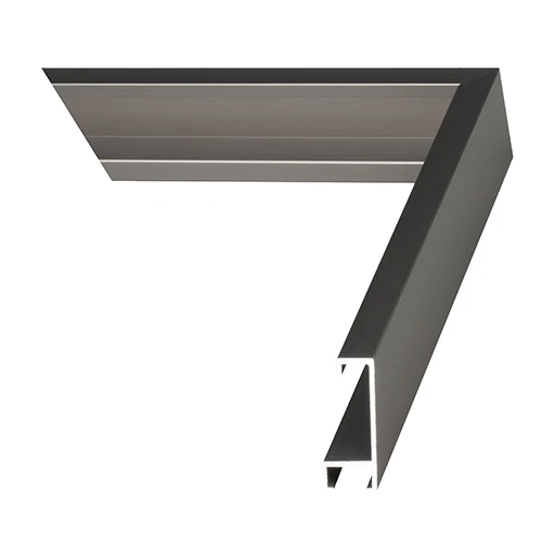 Graphite Metal Picture Frame  Aluminum Extrusion Profile