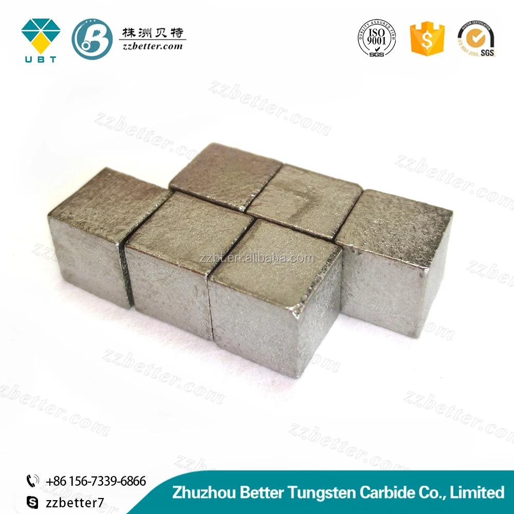 
2 ounces tungsten cubes 
