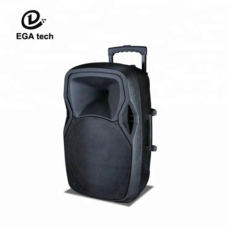 10 inch 12 15 wireless microphone trolley speaker with bluetooth function karaoke speaker for parties