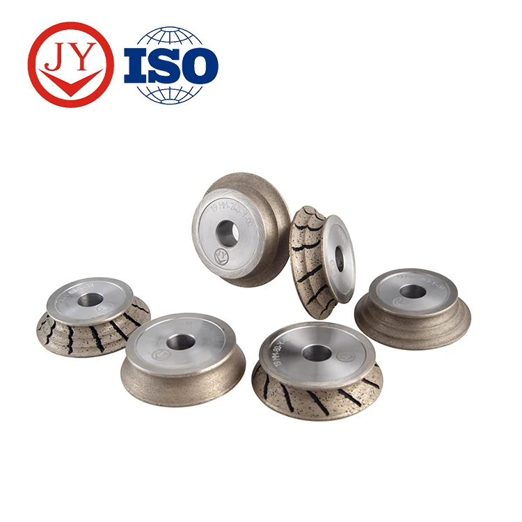 Shape edger OG glass diamond wheel for CNC machine
