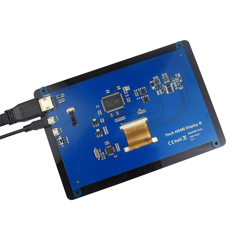 Raspberry Pi 3 Model B+ 7 Inch Touch screen LCD Input Display with Case
