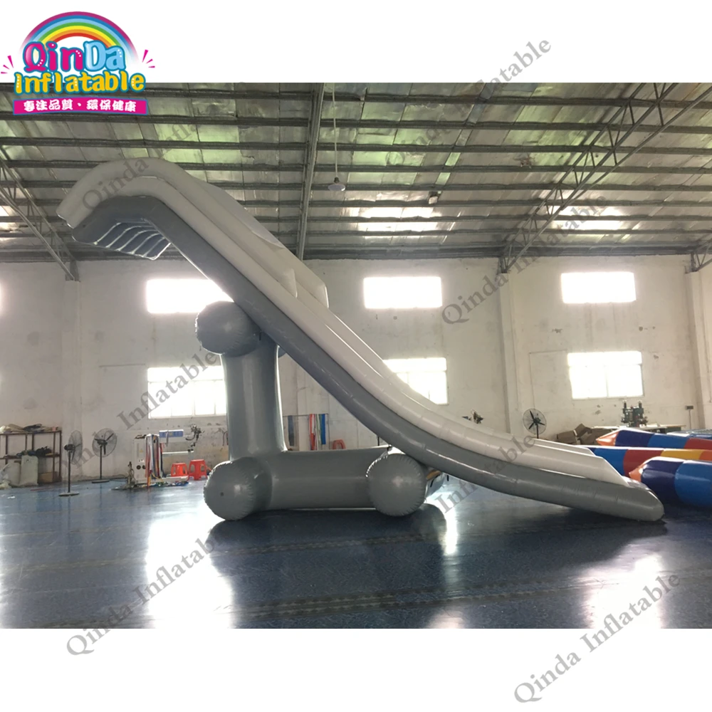 QinDa Inflatable Yacht Slide, Inflatable Slide for Boat, Water Toys for Yachts