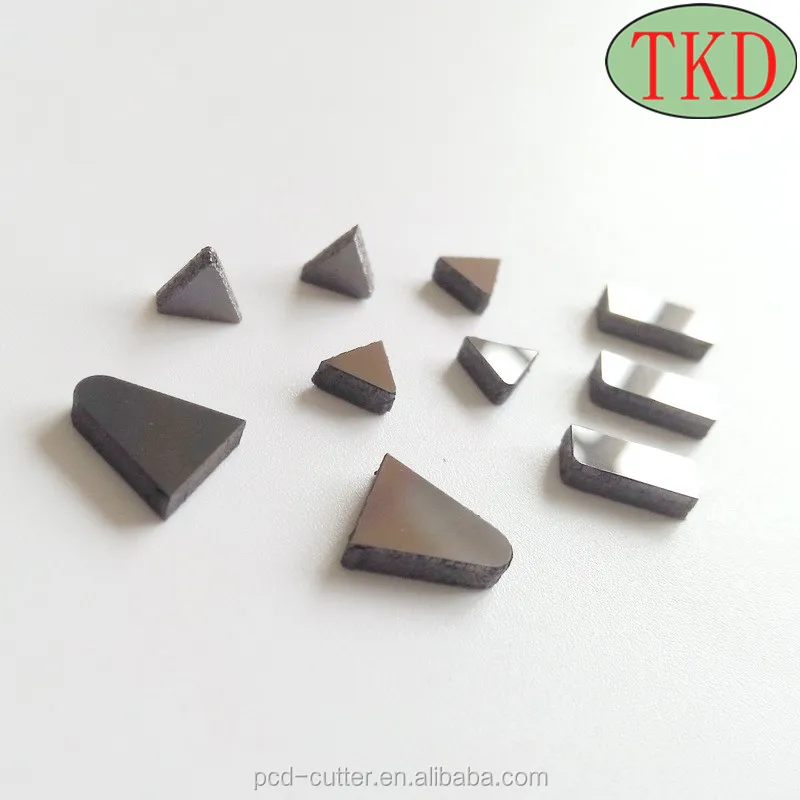 Polycrystalline Diamond PCD laser cutting blanks/tips for Woodworking Tools