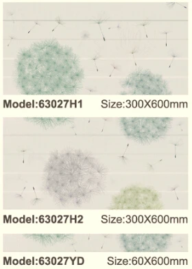 China Cheap Cream Color Glossy Ceramic Tiles for Wall 30*60