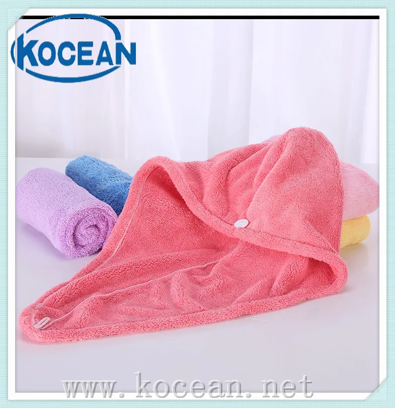 Микрофибра ванна волос сухой сушка cap