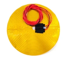 Round Kapton Polyimide Flexible Heaters 12V 300MM With Thermistor
