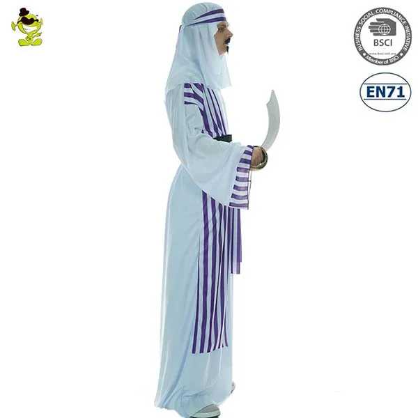 Косплей-вечеринка на Хэллоуин, костюм национального шейха, сценическое выступление, деловой костюм