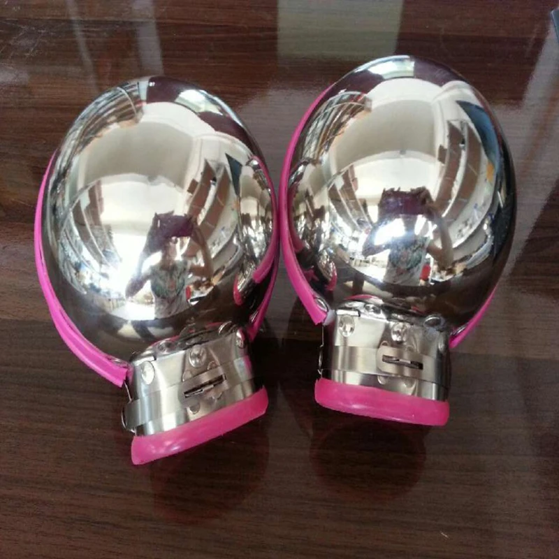 Alternative sex toys refined metal stainless steel ball bdsm bondage restraints handcuffs for sex tied handcuffs for sex fetish
