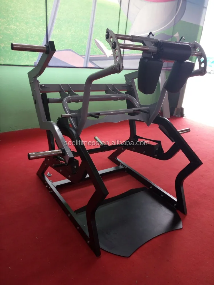 Commercial Hammer Fitness equipment / gym leg Squat Machine / Bodybuilding Machine