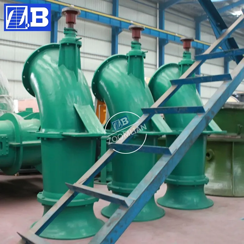 ZLB vertical axial flow propeller pump, clean water pump