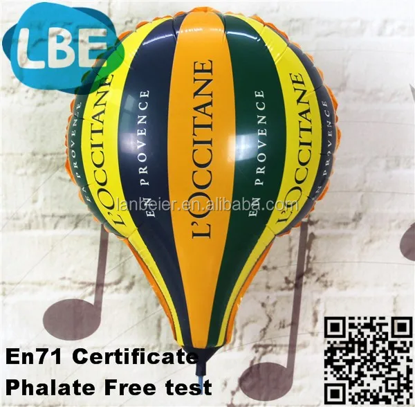 custom printed mylar balloons hot air ballon