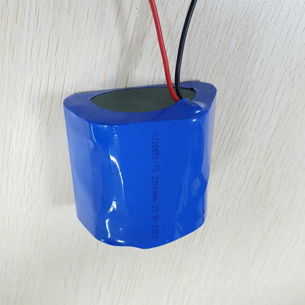 18650 Battery Pack 7s1p 25.9v 2900mah Lithium Ion for Electric Skateboard