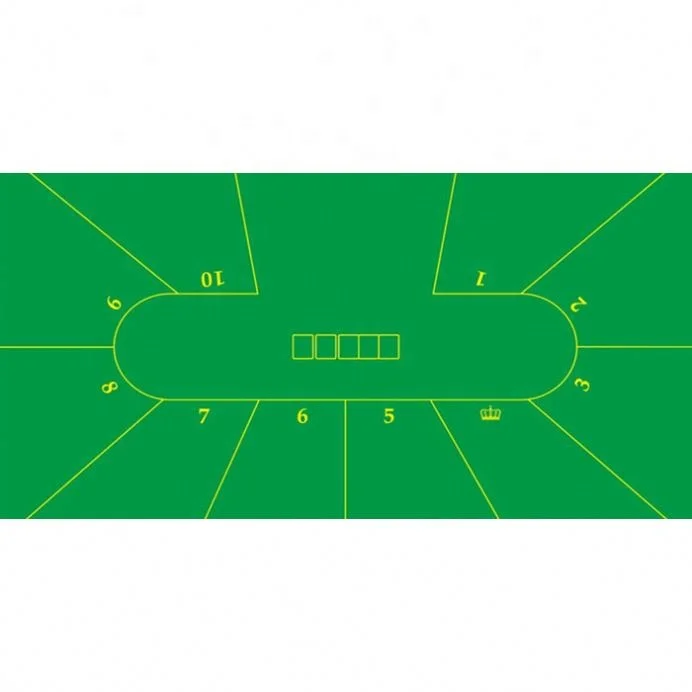 Техасская покерная скатерть, войлочная доска