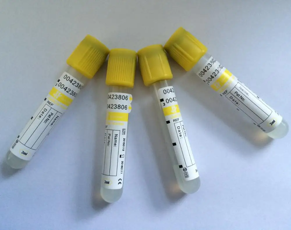 
Disposable use blood collection tube GEL&Clot additives 4ml 13x75 ISO13485 CE 