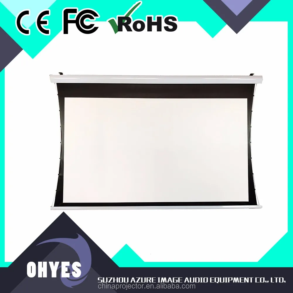 100 дюймов 4:3 Таблица напряжения проекционный экран материал матовый белый indoor 3D домашнего кинотеатра