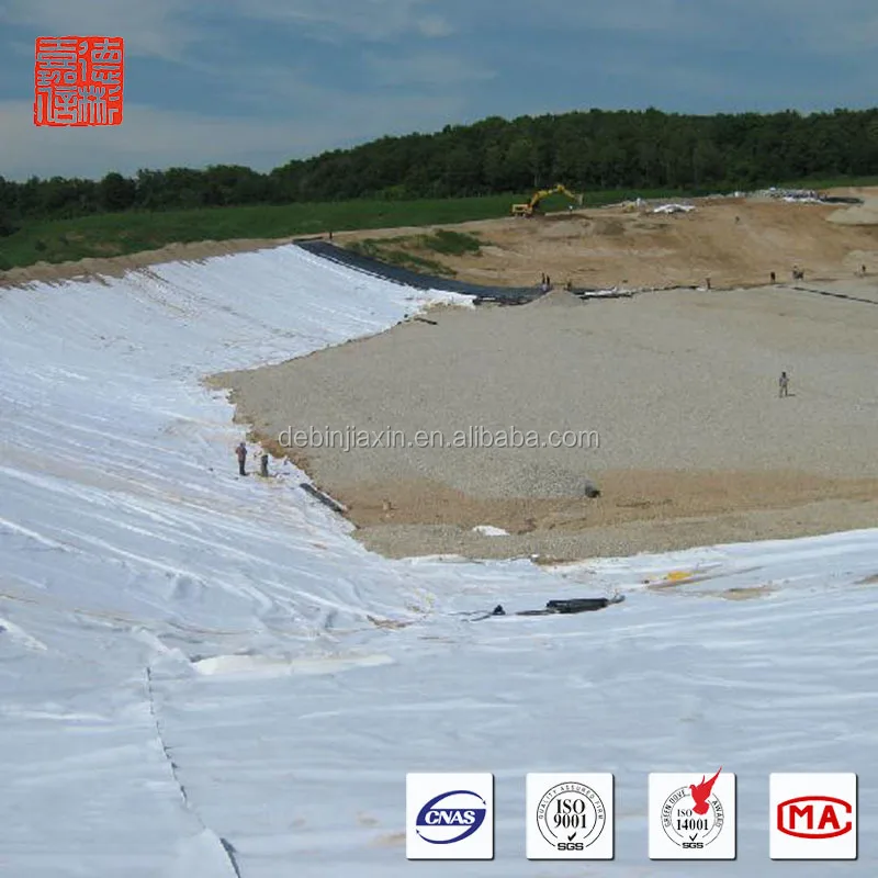 
short fiber geotextile 160g/m2 for highway construction 