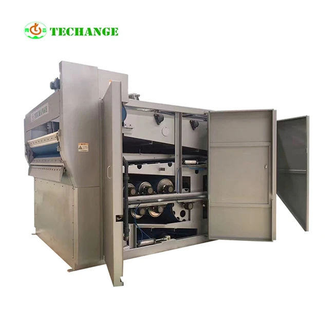 chinese manufacturer sludge dewatering belt filter press machine price