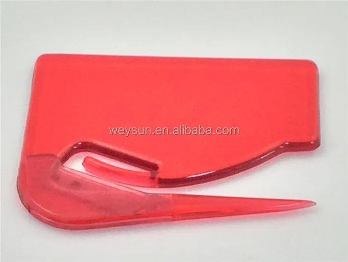 Прочный пластиковый Открыватель конвертов с надписью, мини нож для письма, офисное оборудование, безопасный резак для бумаги BladeDHL, бесплатная доставка