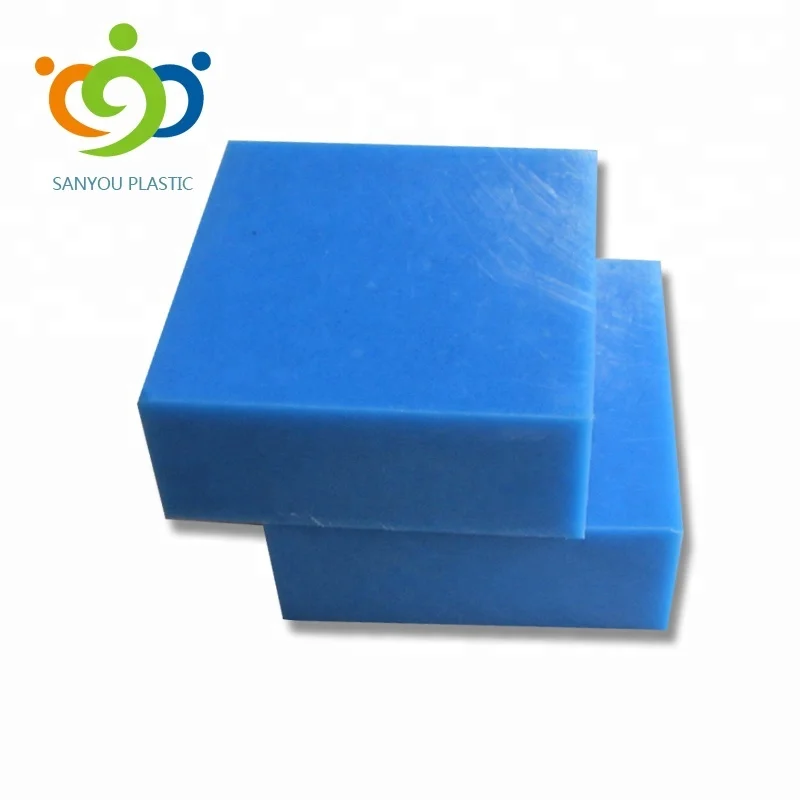 plastic pe hd sheet/polyethylene wear block/extruded plastic shapes