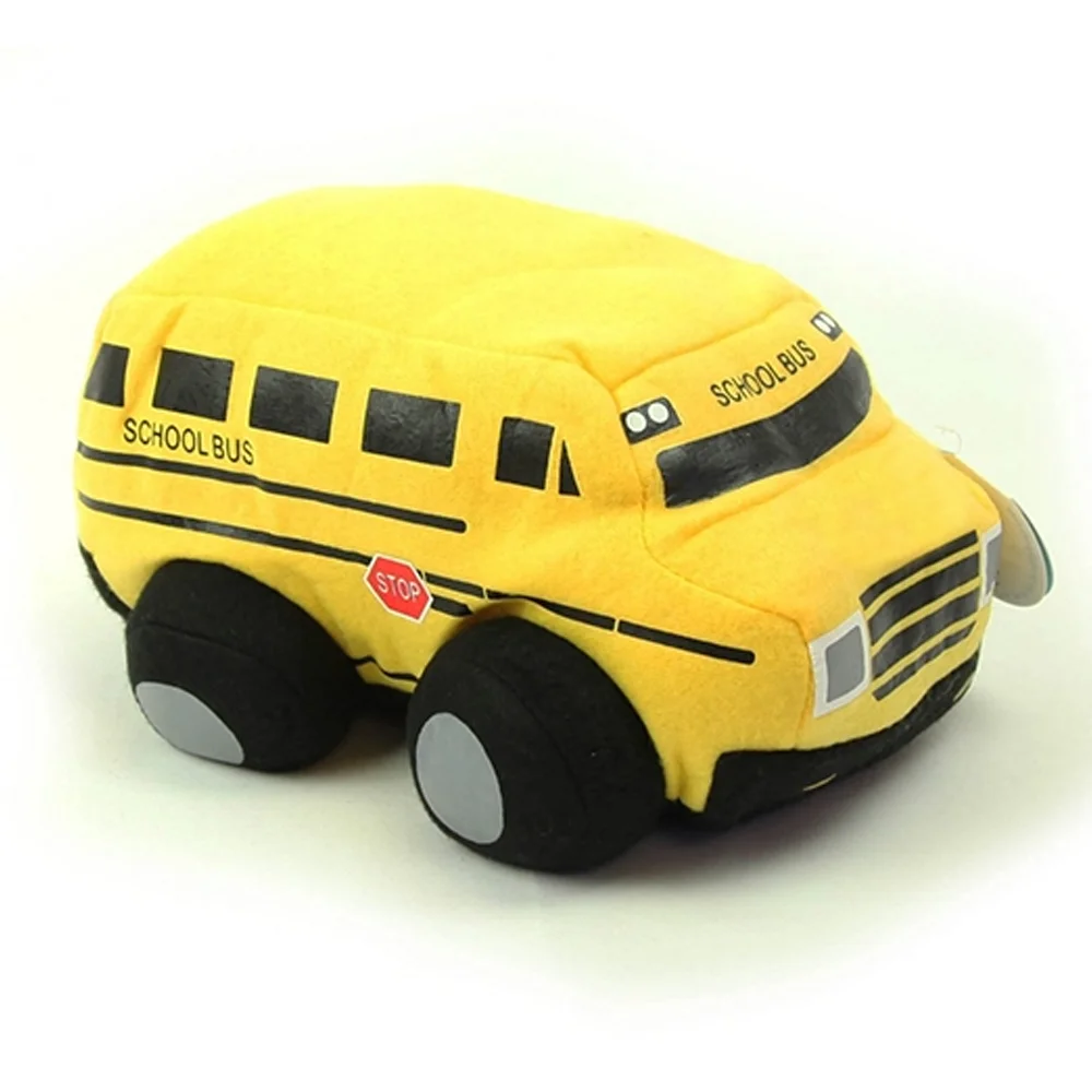 Custom soft stuffed london bus toy plush toy bus