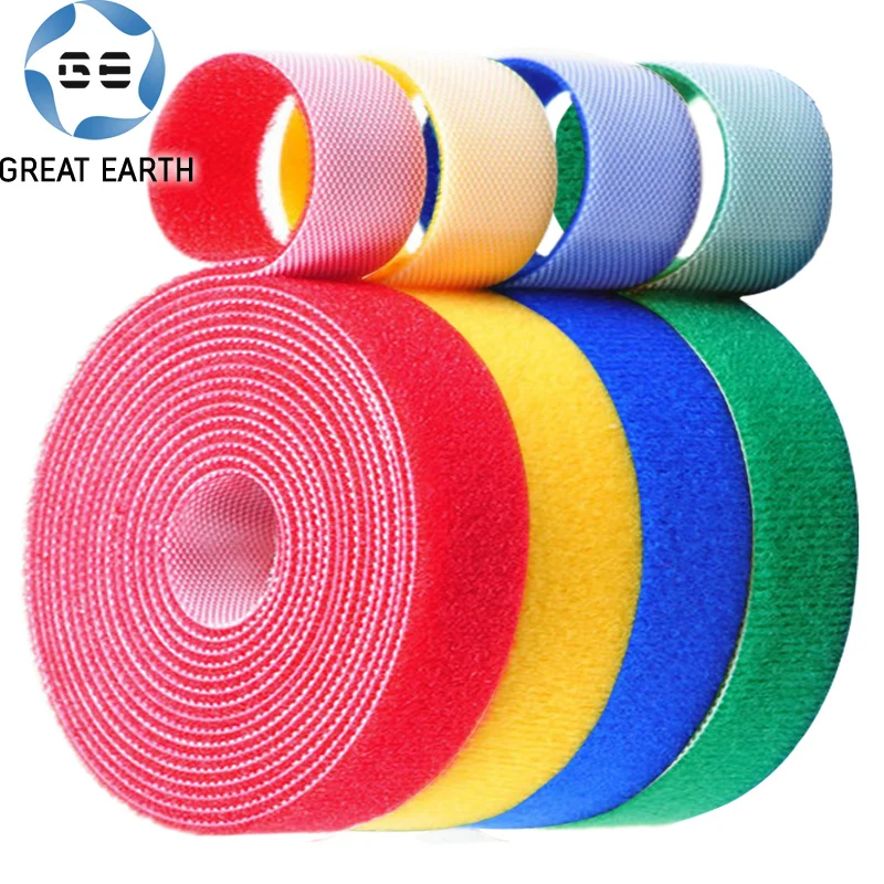 Customized size color double side back to back Hook and Loop tape Injection Mold Hook low-profile flexible