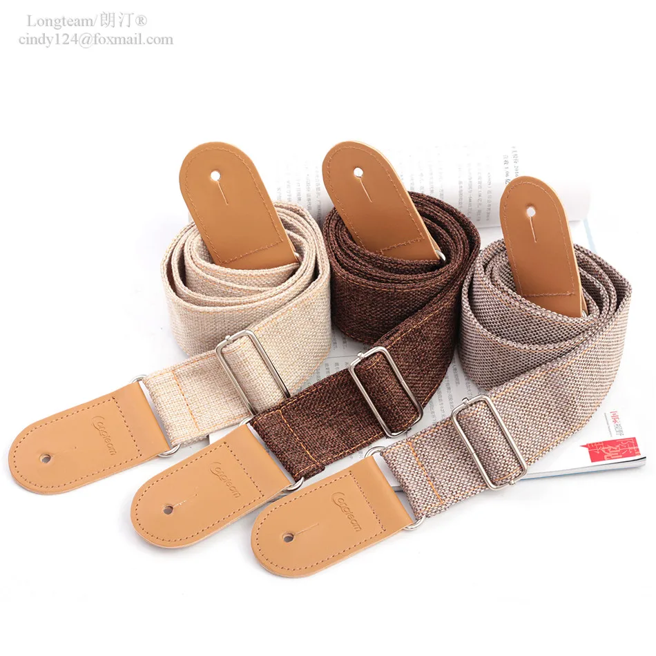 
cotton and linen guitar strap,acoustic and electric guitar strap,belt for bass guitar 