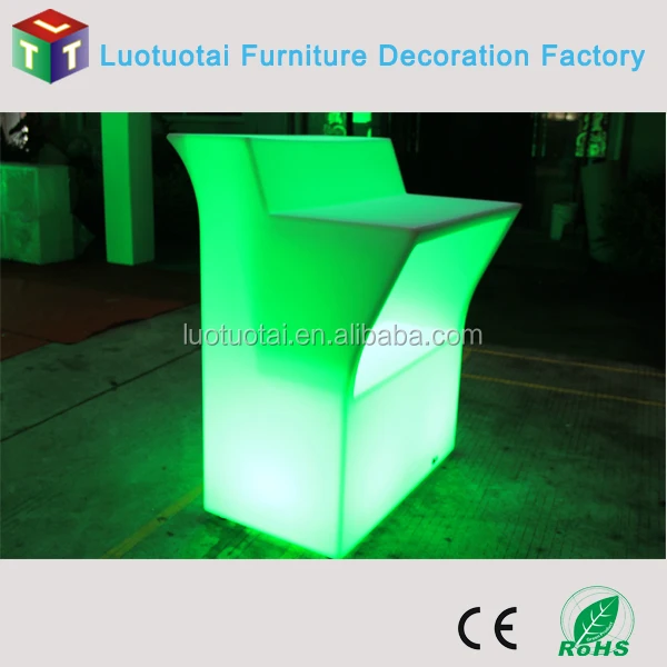 
led lighting bar counter /waterproof LED bar/plastic bar counter 