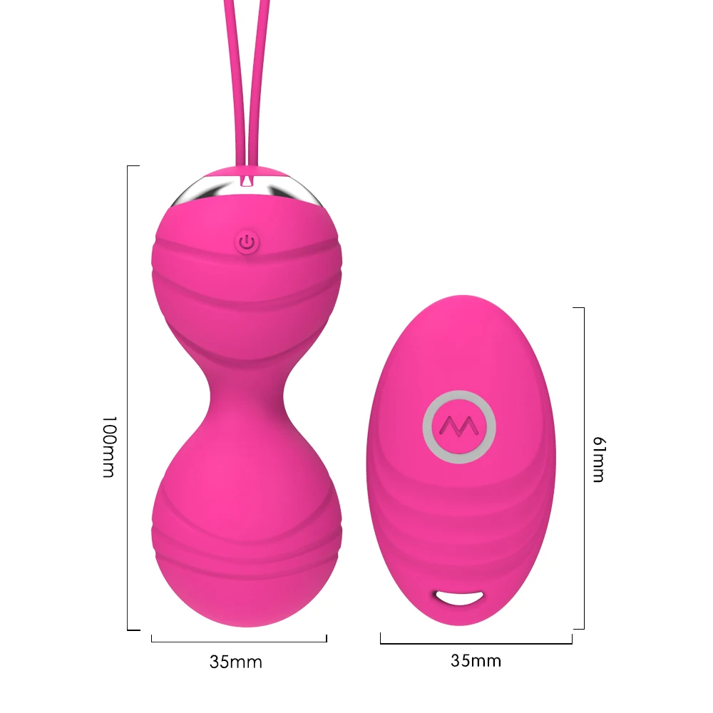 Y.Love Silicone Vagina Eggs Masturbation  Women sex toys wireless remote control vibrator  for  Women