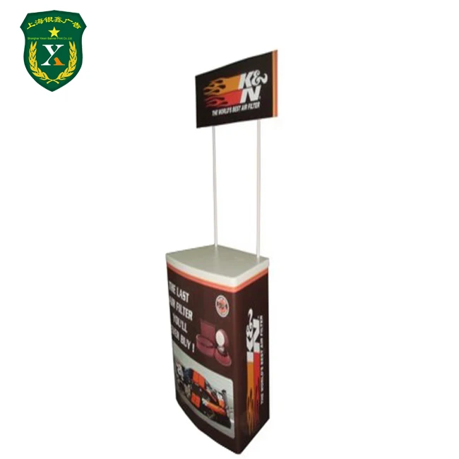 Портативный прочный рекламный стол для супермаркета из твердого полипропилена и пластика