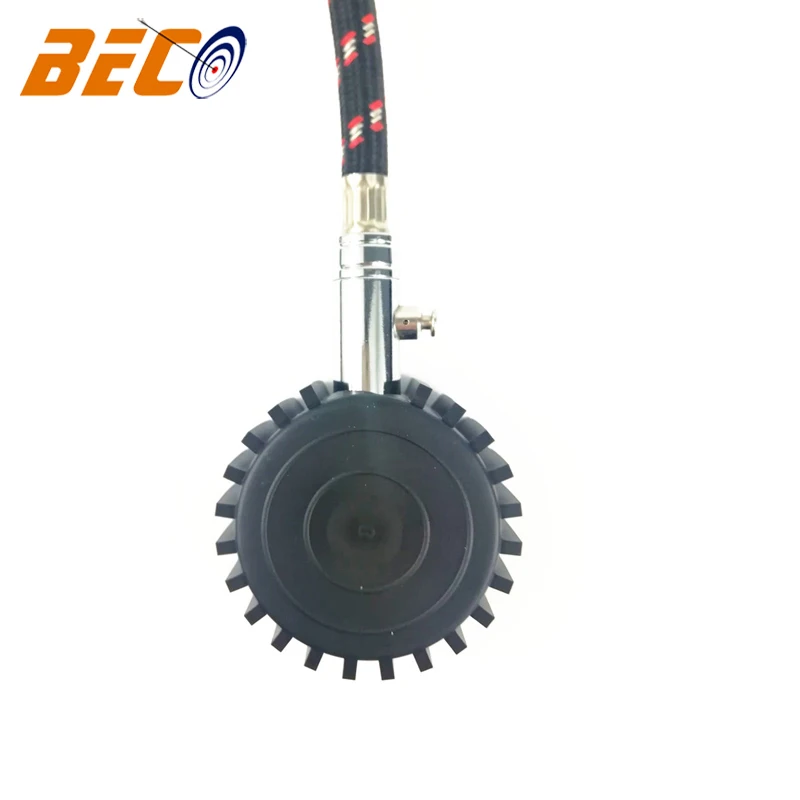 Beco 100psi dial air pressure gauge with bleed valve tire pressure monitoring tool direct factory customized