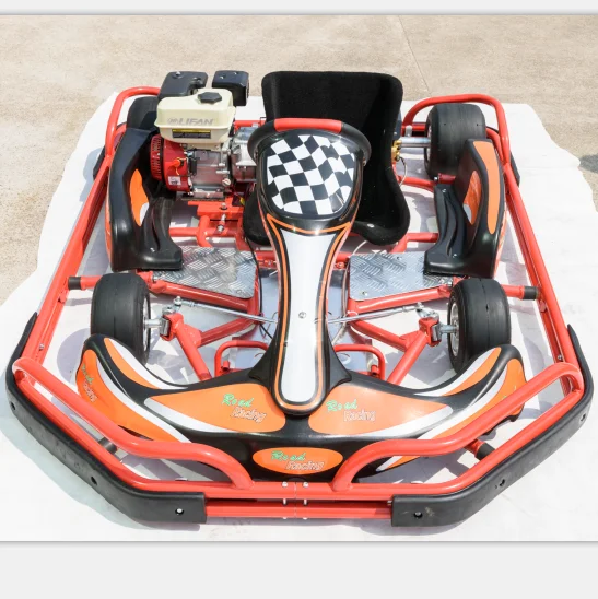 Factory Price Racing Go Kart Manual Transmission Pedal Gasoline Power Go Kart for Adult Drive